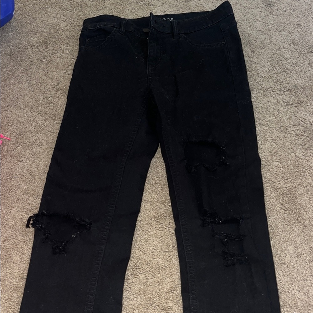Wild Fable Black Distressed Jeans